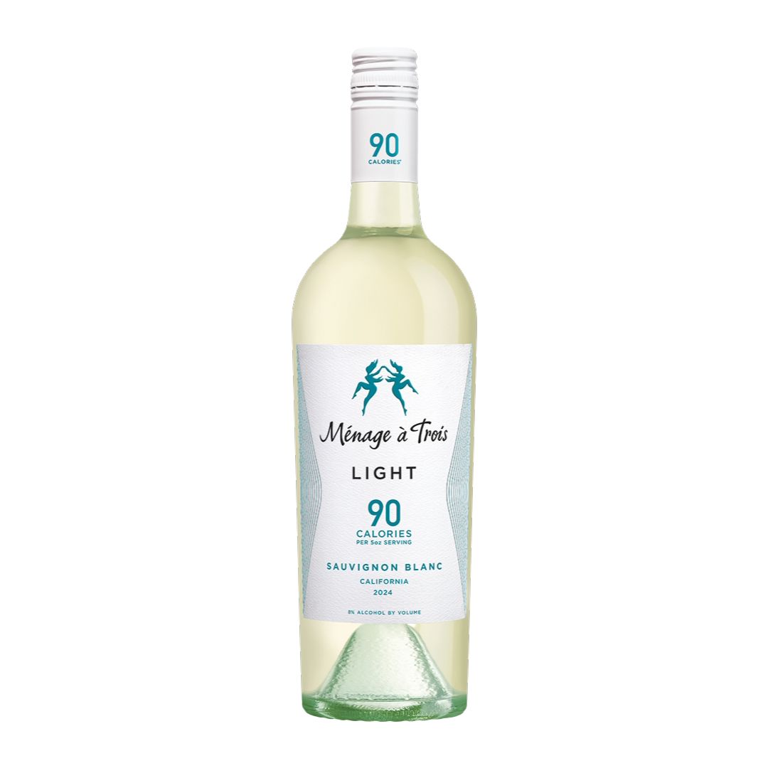 MENAGE-A-TROIS LIGHT SAUVIGNON BLANC 12X750ML