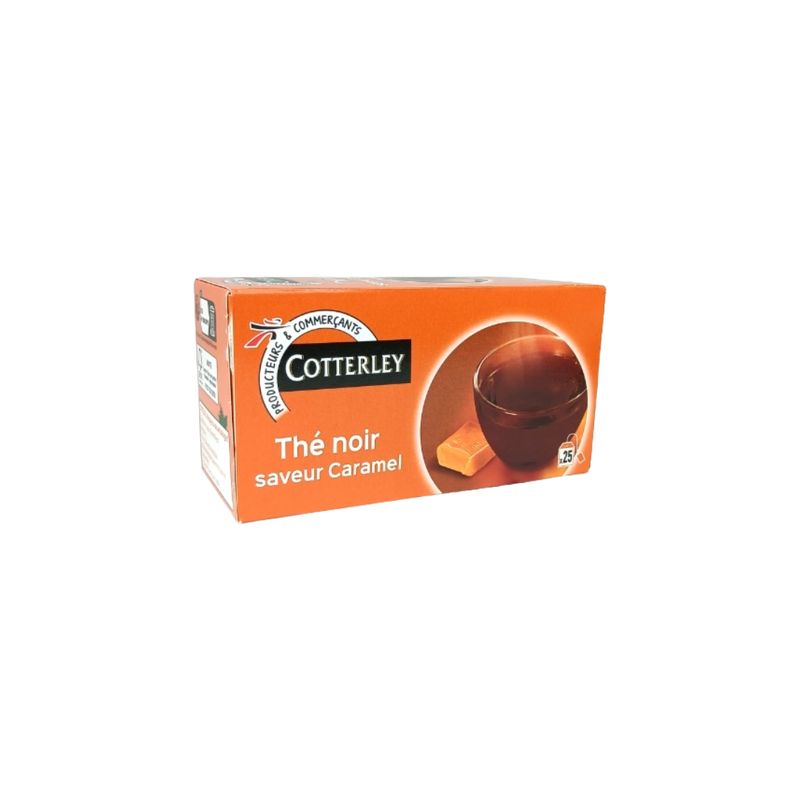 COTTERLEY TEA NOIR SAVEUR CARAMEL12X25CT (42578)