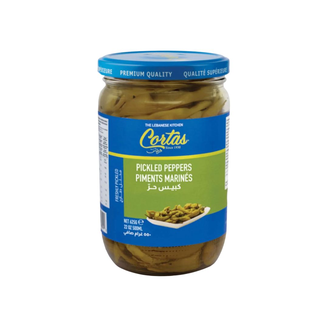 CORTAS PICKLED PEPPERS 12X550G
