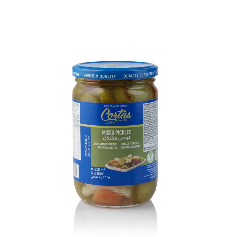CORTAS MIXED PICKLES 12X625G