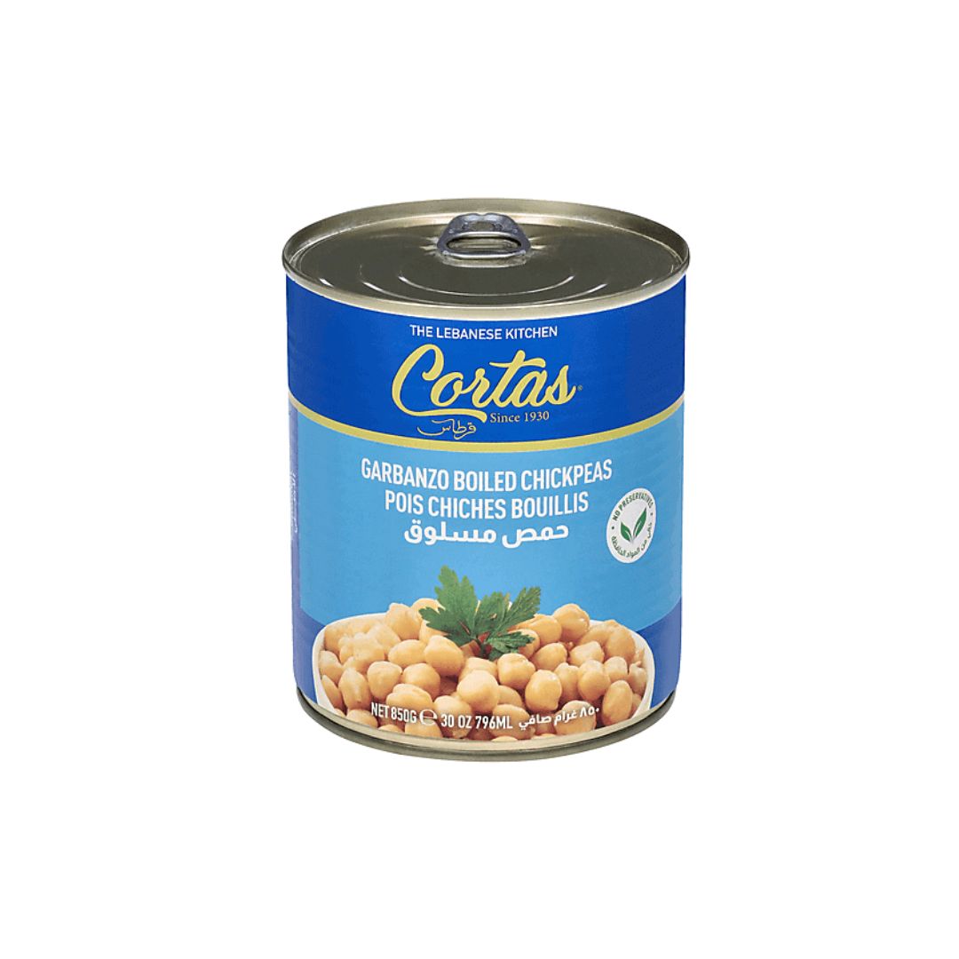 CORTAS GARBANZO BOILED CHICKPEAS 12X850G