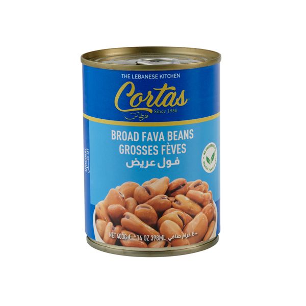CORTAS BROAD FAVA BEANS 24X400G