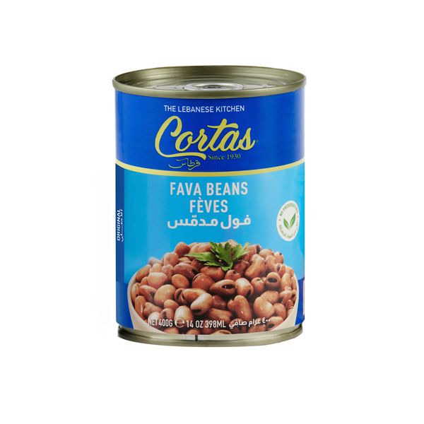 CORTAS FAVA BEANS 24X400G