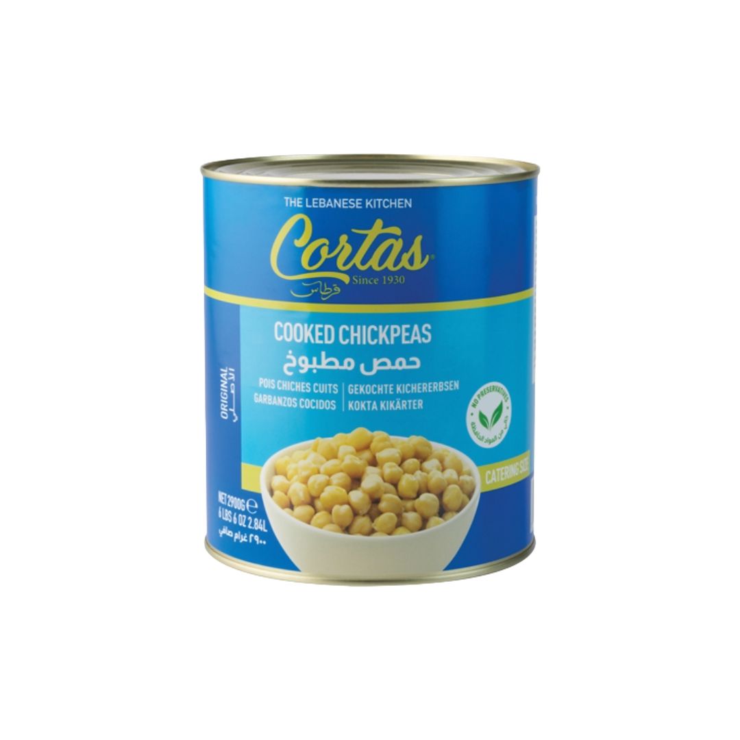 CORTAS COOKED CHICKPEAS 6X2900G