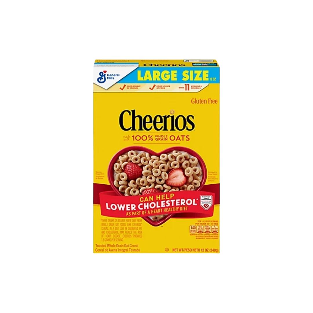 G-MILLS CHEERIOS WHOLE GRAIN CEREAL 14X12OZ