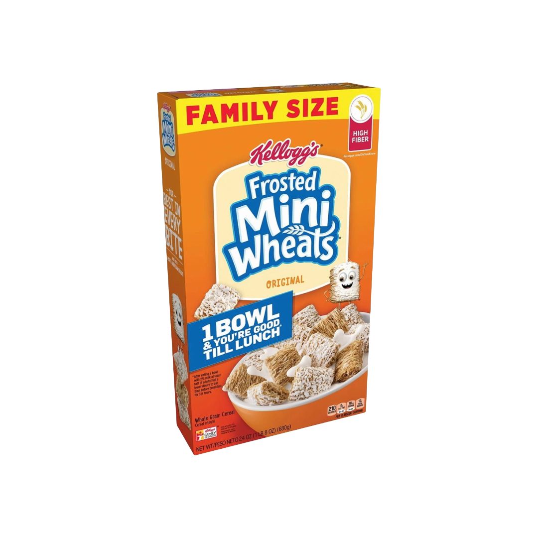 KELLOGG'S FROSTED MINI-WHEATS 10X24OZ