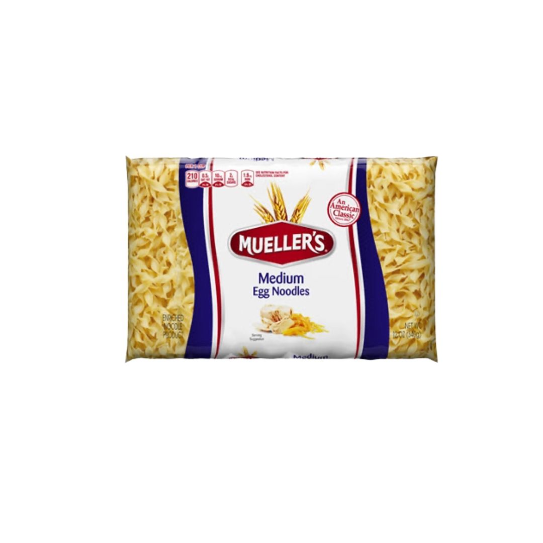 MUELLER'S MEDIUM EGG NOODLES 12X12OZ