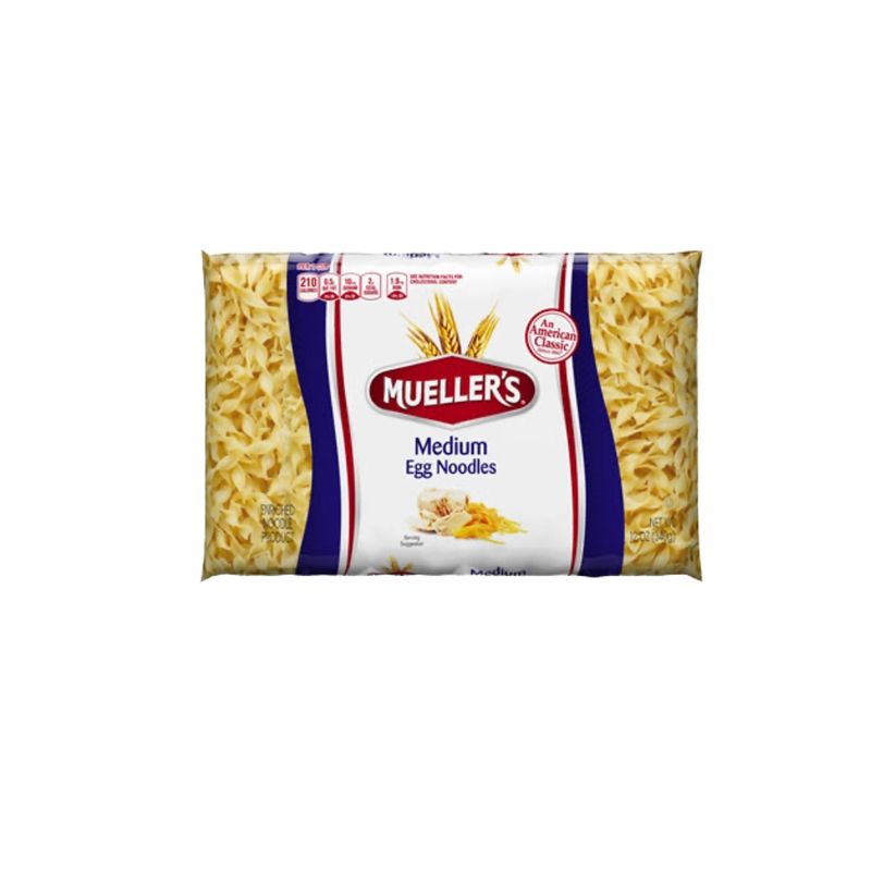 MUELLERS MEDIUM EGG NOODLES 12X12OZ