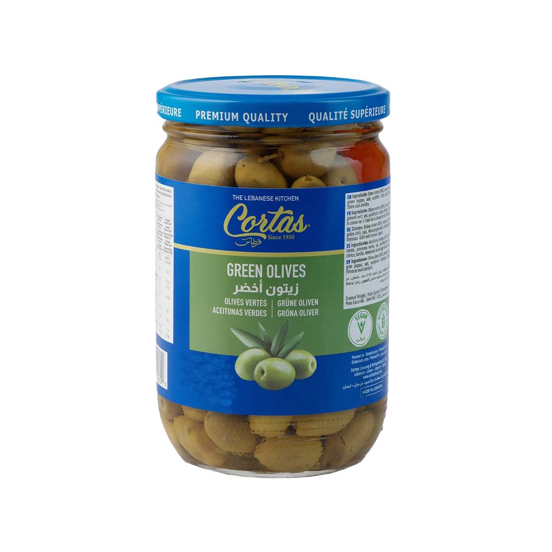CORTAS GREEN OLIVES 12X1000G