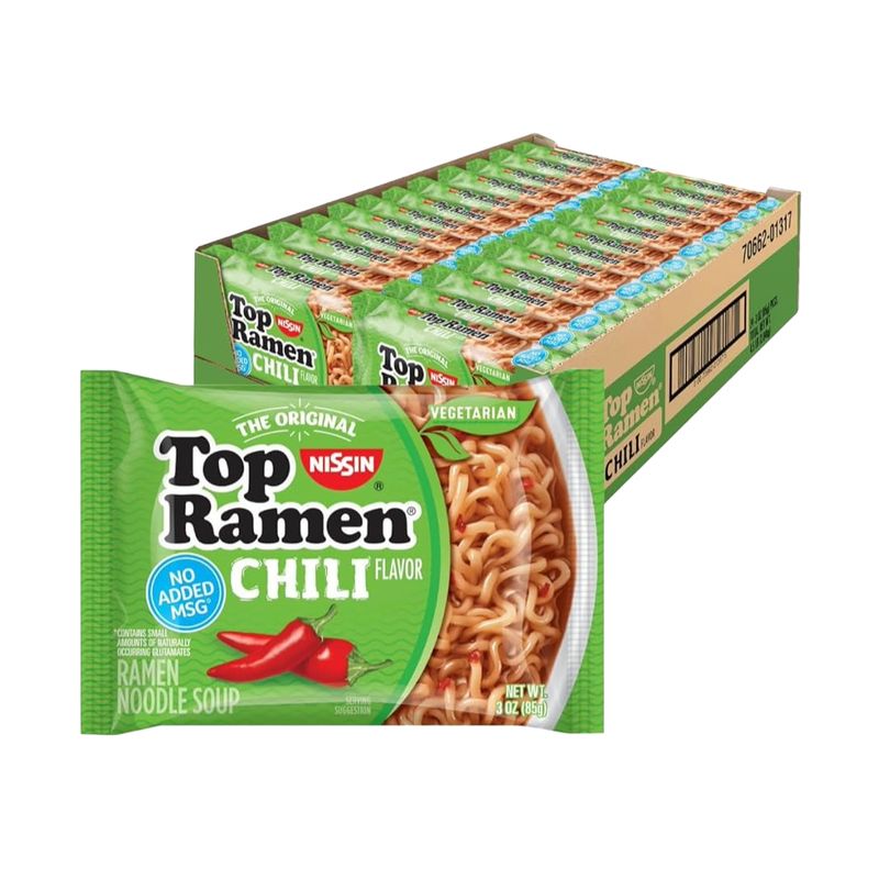 NISSIN CHILI NOODLE RAMEN 24X3OZ