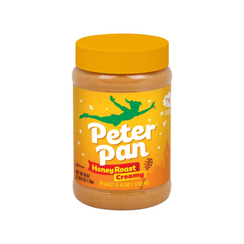 PETER PAN CREAMY HONEY ROAST PEANUT BUTTER 12X16.3OZ
