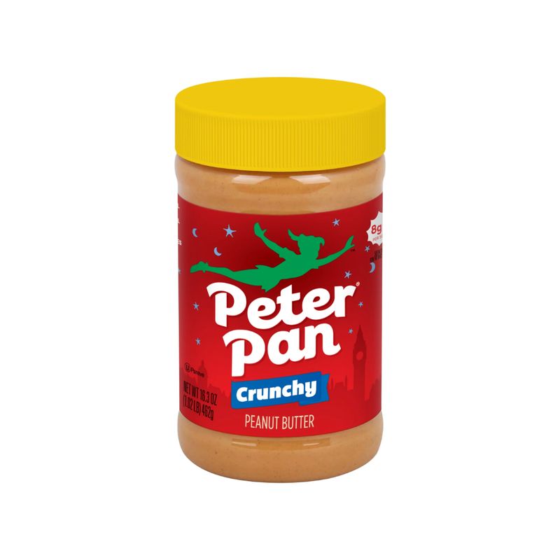 PETER PAN CRUNCHY PEANUT BUTTER 12X16.3OZ