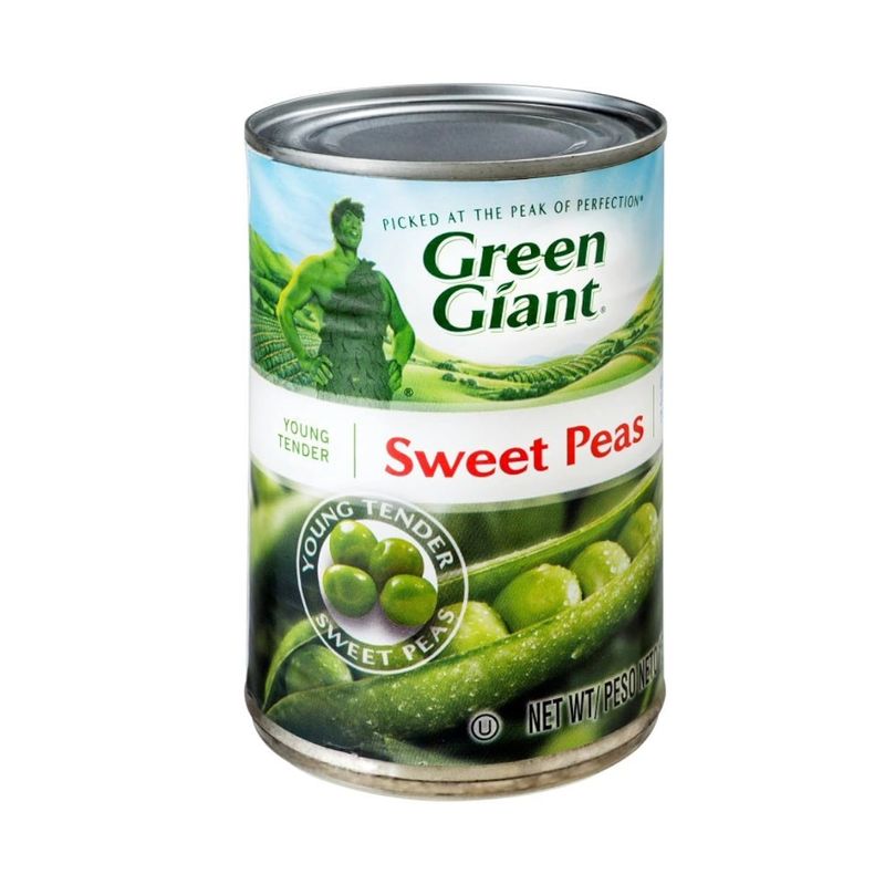 GREEN GIANT SWEET PEAS 24X15OZ