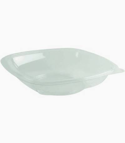 CRYSTAL CLASSICS 8" 32OZ CLEAR SQUARE SALAD BOWL 276CT