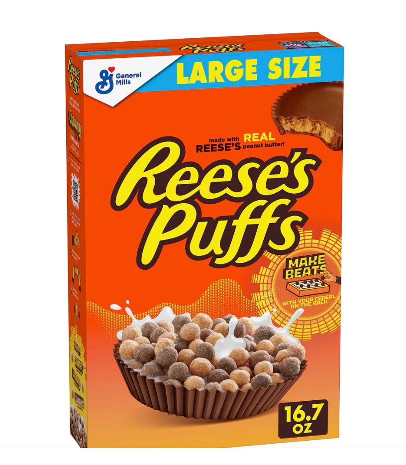 G-MILLS REESE'S PUFF CEREAL 10X16.7OZ