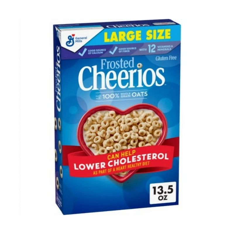G-MILLS FROSTED CHEERIOS CEREAL 8X13.5OZ