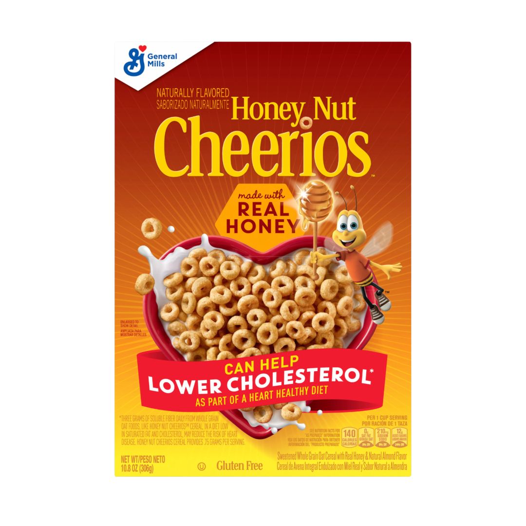 G-MILLS HONEY NUT CHEERIOS CEREAL 14X18.8OZ