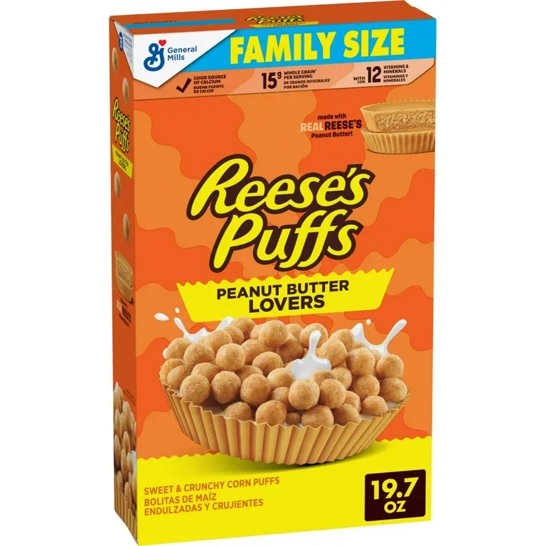 G-MILLS REESE'S PUFFS CEREAL 14X19.7OZ