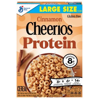 G-MILLS CHEERIOS  PROTEIN CINNAMON CEREAL 12X11.2OZ