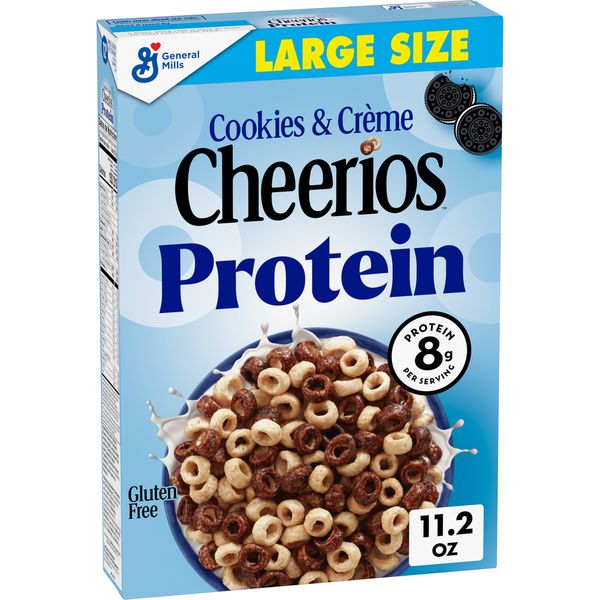 G-MILLS CHEERIOS COOKIES &amp; CR�ME CEREAL 12X11.2OZ