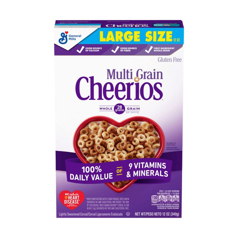 G-MILLS MULTI-GRAIN CHEERIOS CEREAL 10X12OZ