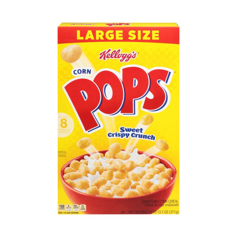 KELLOGG'S CORN POPS CEREAL 10X13.1OZ