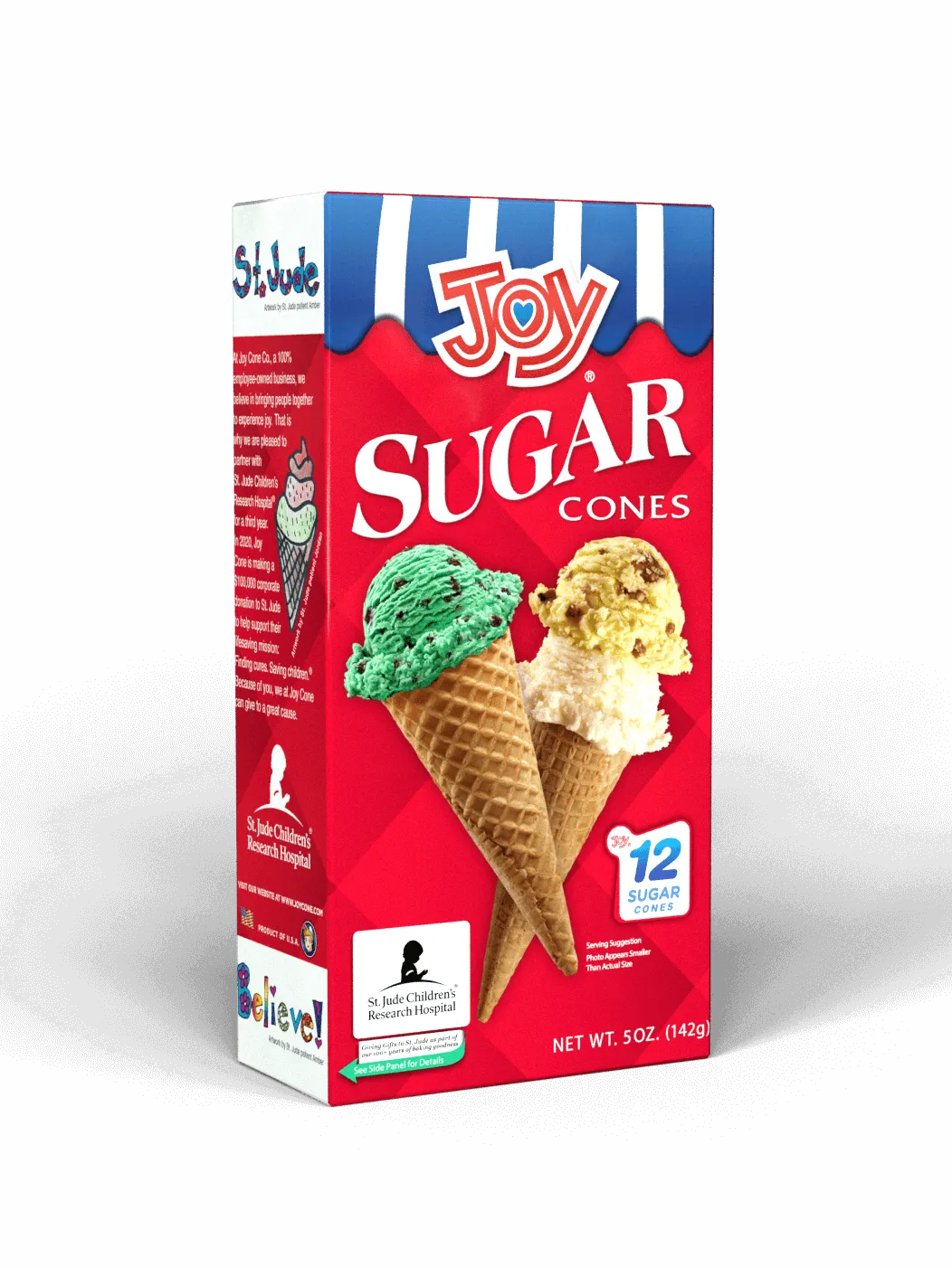 JOY SUGAR CONE 12X12OZ