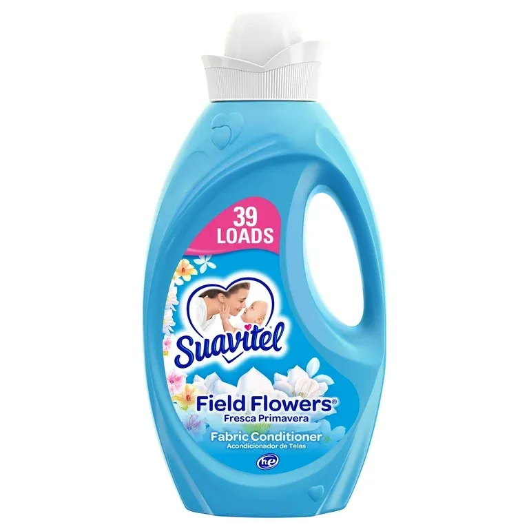 SUAVITEL FIELD FLOWERS FABRIC SOFTENER 6X46OZ