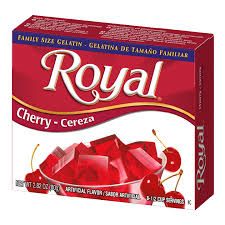 ROYAL CHERRY GELATIN 12X2.8OZ
