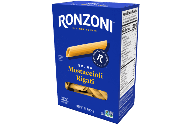 RONZONI MOSTACCIOLI RIGATI 12X16OZ