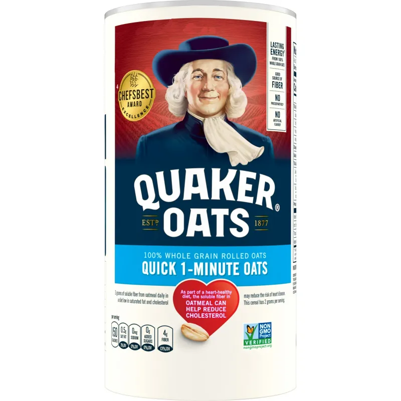 QUAKER QUICK OATS 12X18OZ