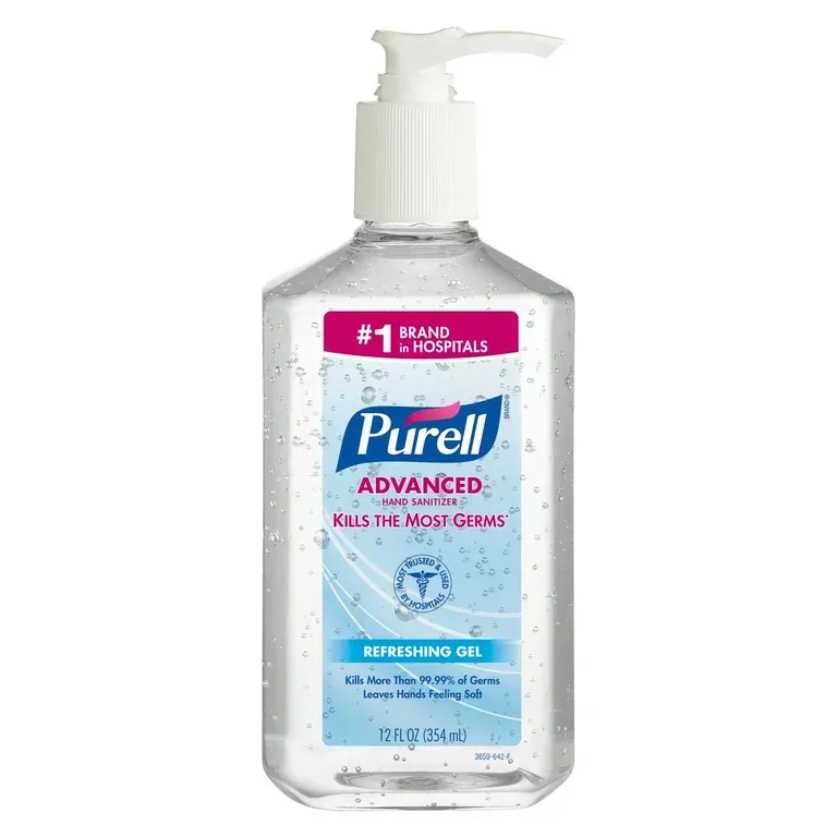 PURELL HAND SANITIZER 12X8OZ