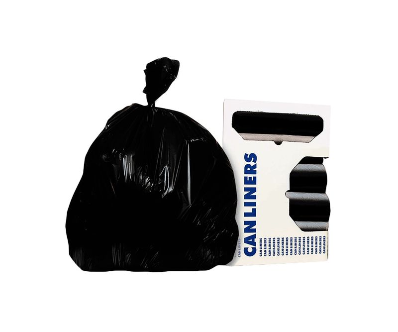 GEN CAN LINER LD 60GAL BLACK 4X25CT (GENRST3858XHB)