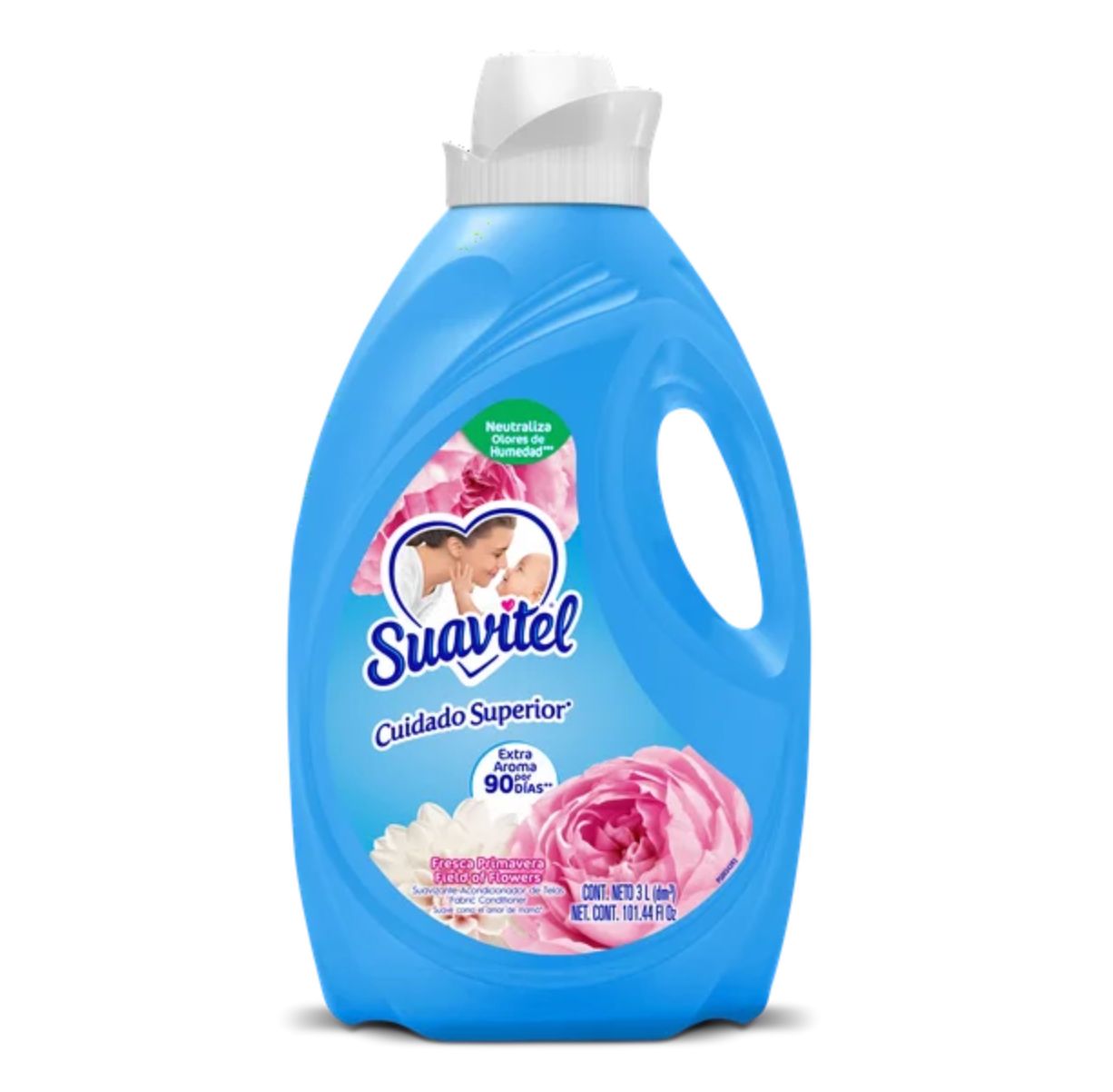 SUAVITEL FIELD FLOWERS FABRIC SOFTENER 6X64OZ