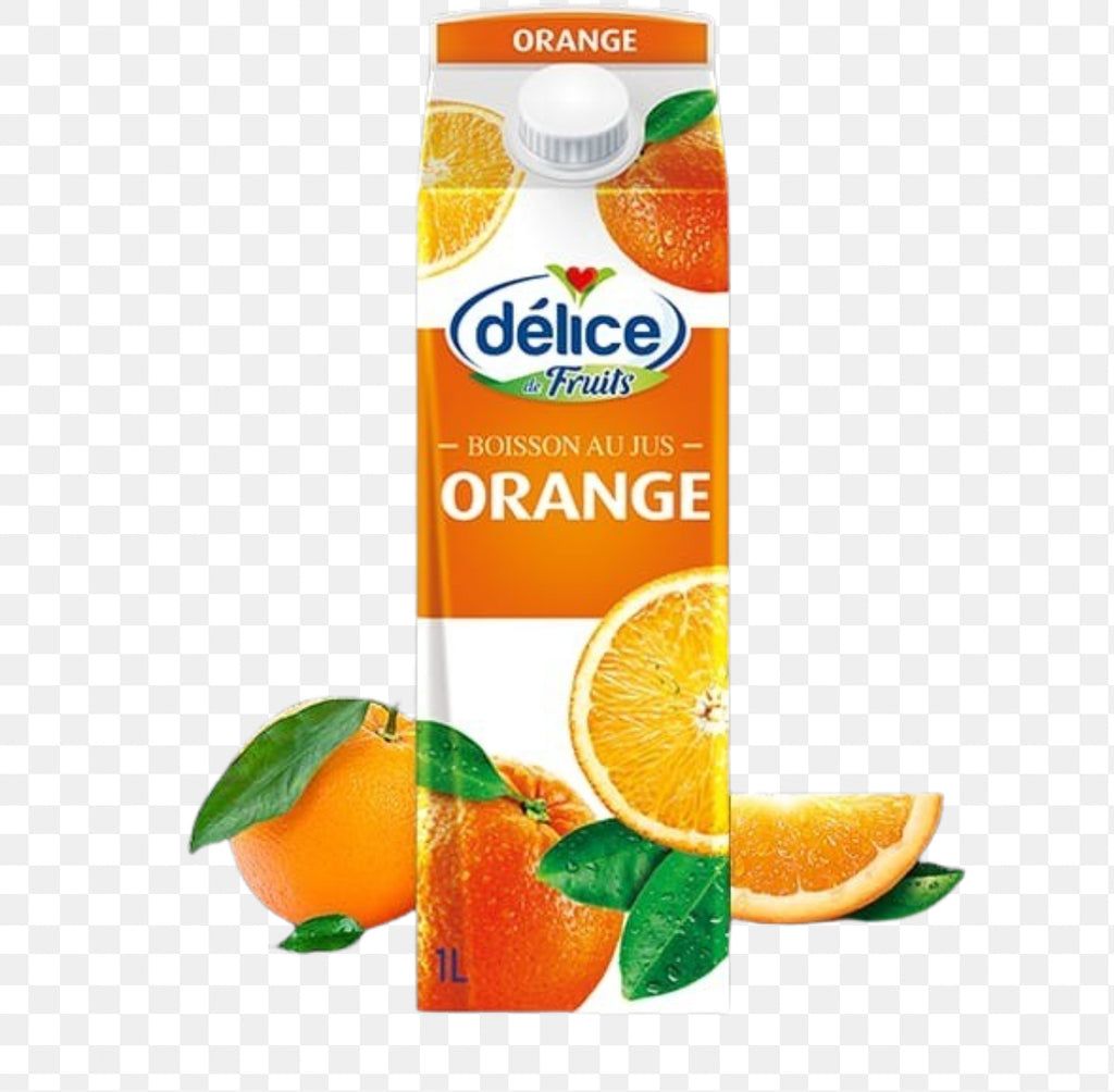 DELICE ORANGE JUICE 6X1L