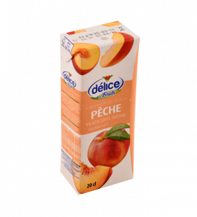 DELICE PEACH JUICE 6X1L