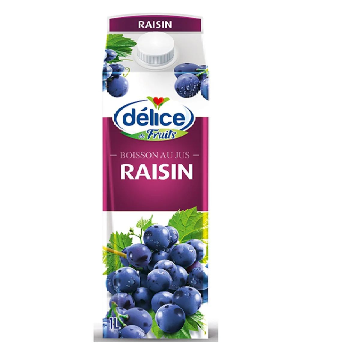 DELICE GRAPE JUICE 6X1L