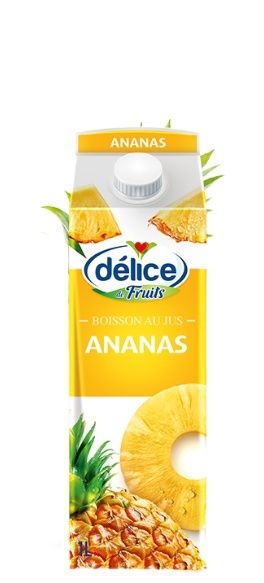 DELICE PINEAPPLE JUICE 6X1L