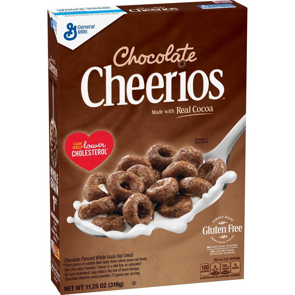 G-MILLLS CHEERIOS CHOCOLATE CEREAL 12X11OZ