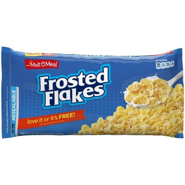 MALT-O-MEAL FROSTED FLAKES CEREAL 6X37OZ