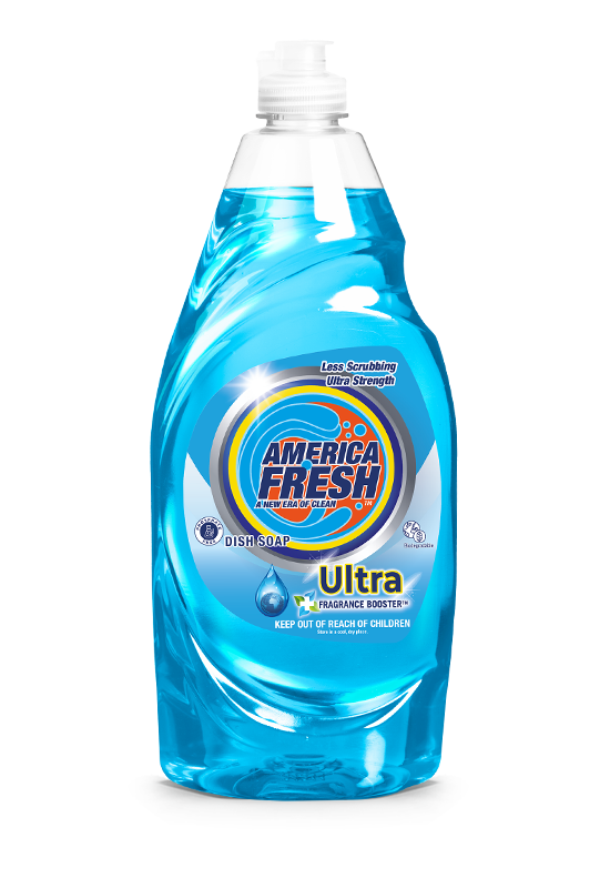 AMERICA FRESH DISH SOAP ULTRA &amp; FRAGRANCE BOOSTER 16X860ML