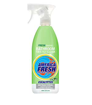 AMERICA FRESH BATHROOM CLEANER EUCALYPTUS & ANTIBAC 12X750ML