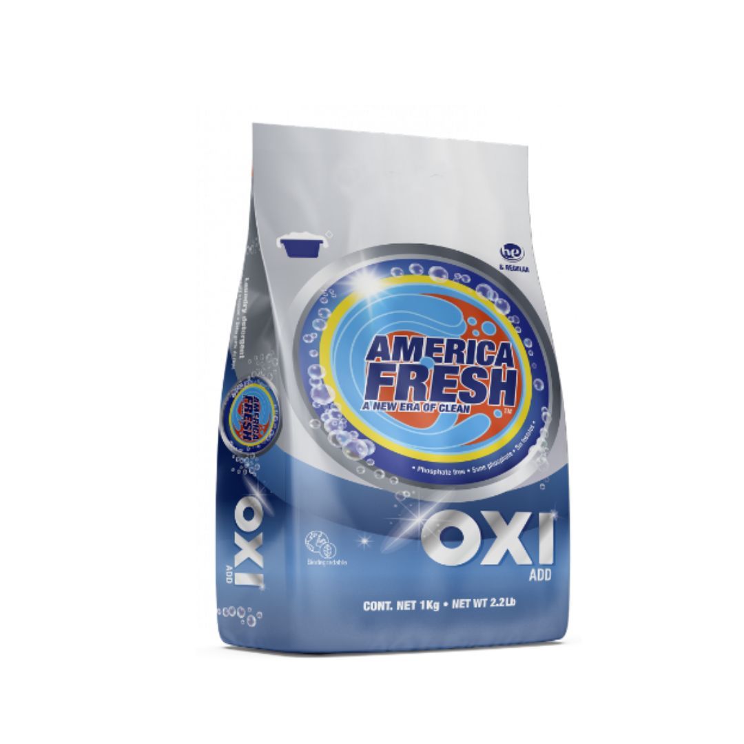 AMERICA FRESH POWDER DETERGENT ROSES &amp; OXY 4X5KG