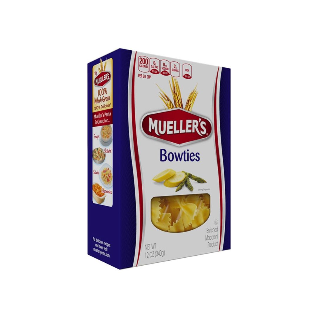 MUELLER'S BOW TIES 12X12OZ