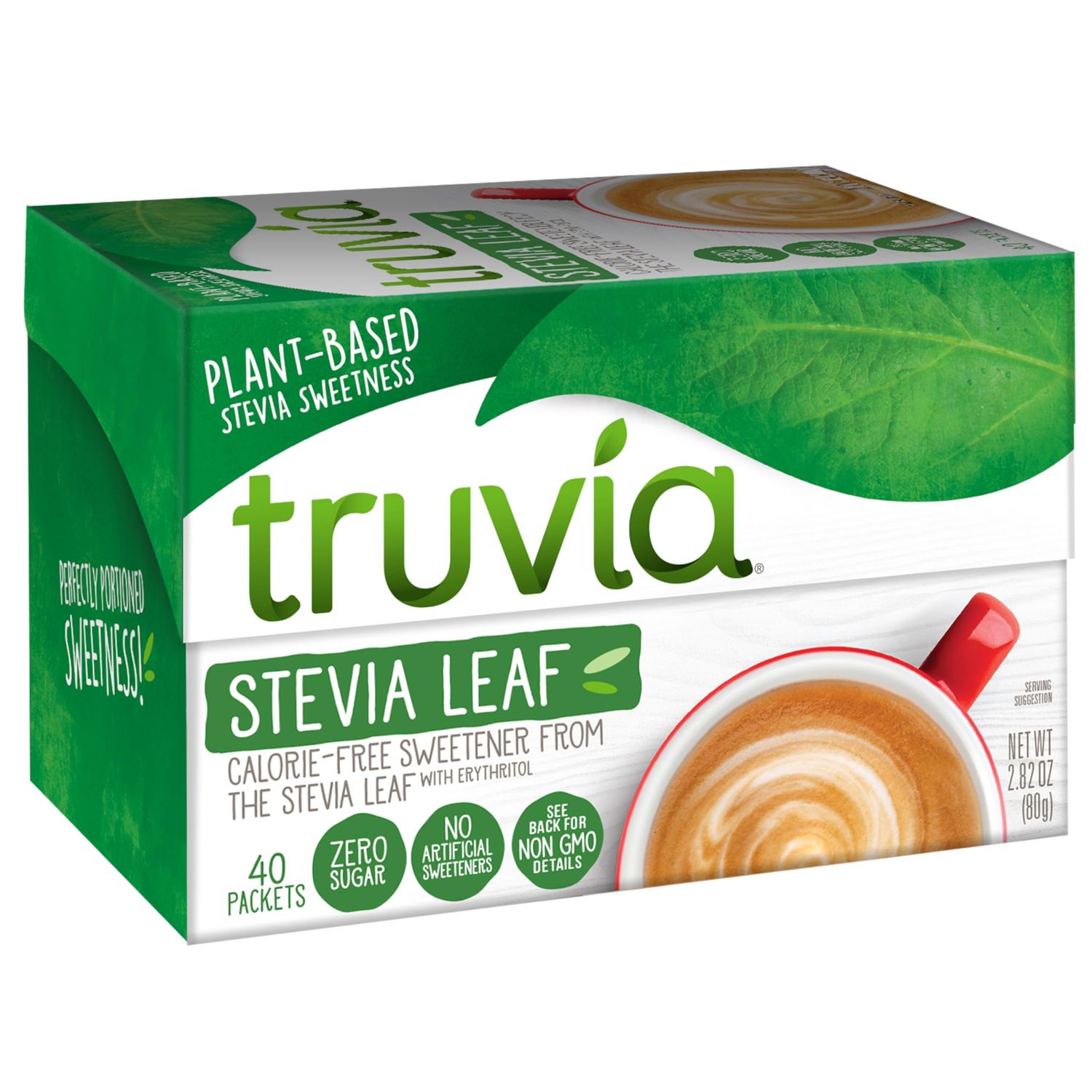 TRUVIA ORIGINAL CALORIE FREE SWEETENER 12X40CT