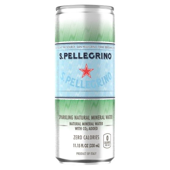 SAN PELLEGRINO SPARKLING WATER 24X11.15OZ CAN