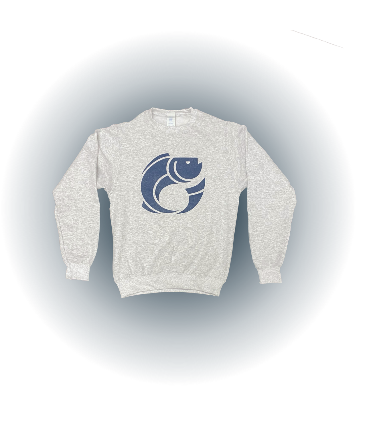 White Heathered Crewneck