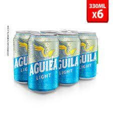 AGUILA LIGHT LATA X 330 ML SIX PACK