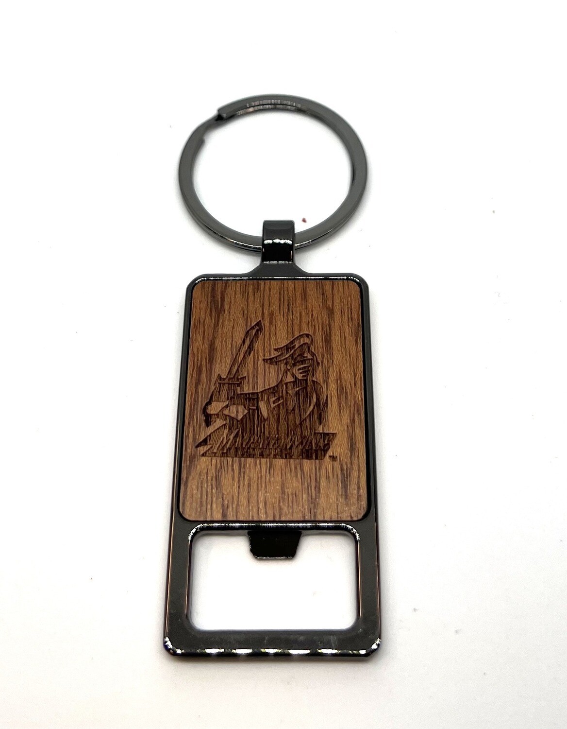VALIANT BOTTLE OPENER KEYCHAIN /WOOD