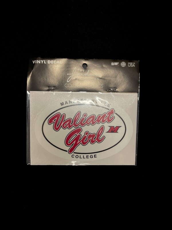 VALIANT GIRL DECAL 6&quot;